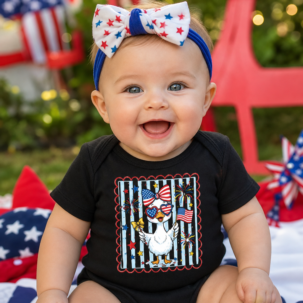Patriotic Duck Stamp Onesie