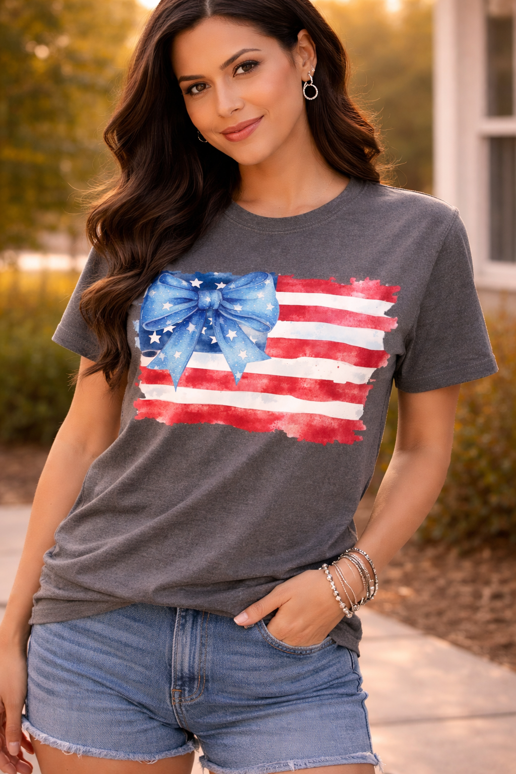 Bow Flag Tee