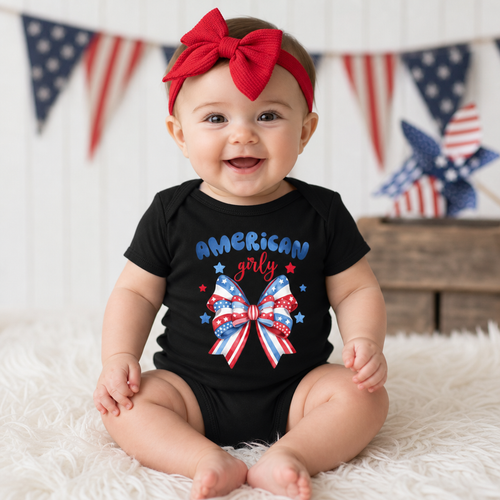 American Girly Bow Tee