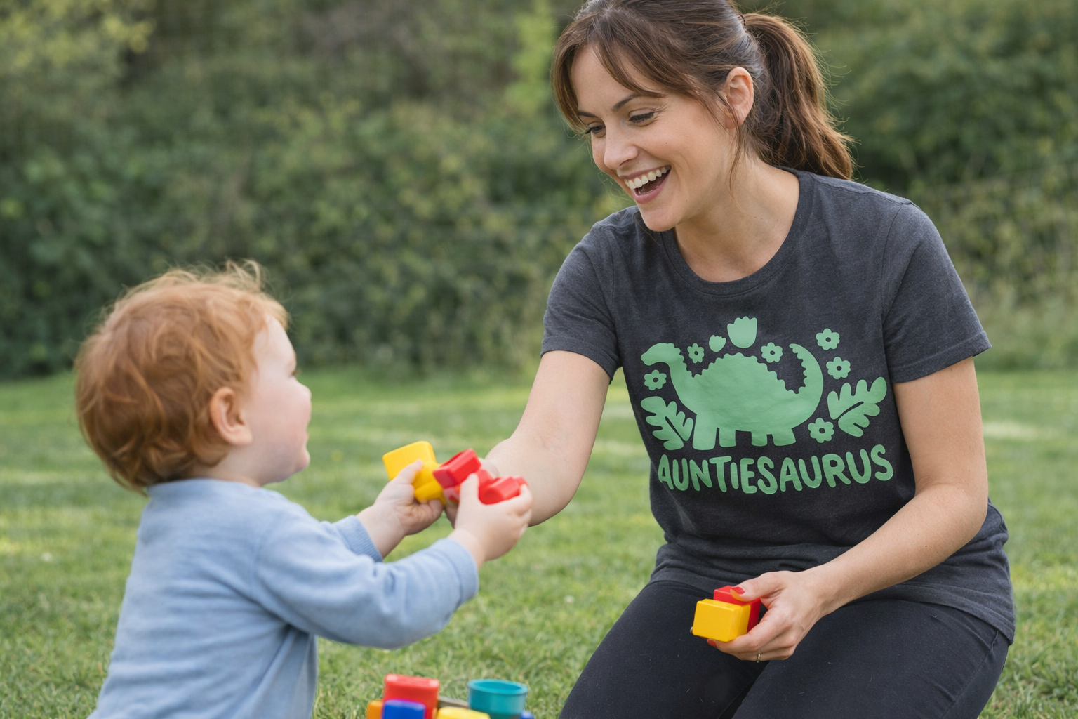 Auntiesaurus Tee