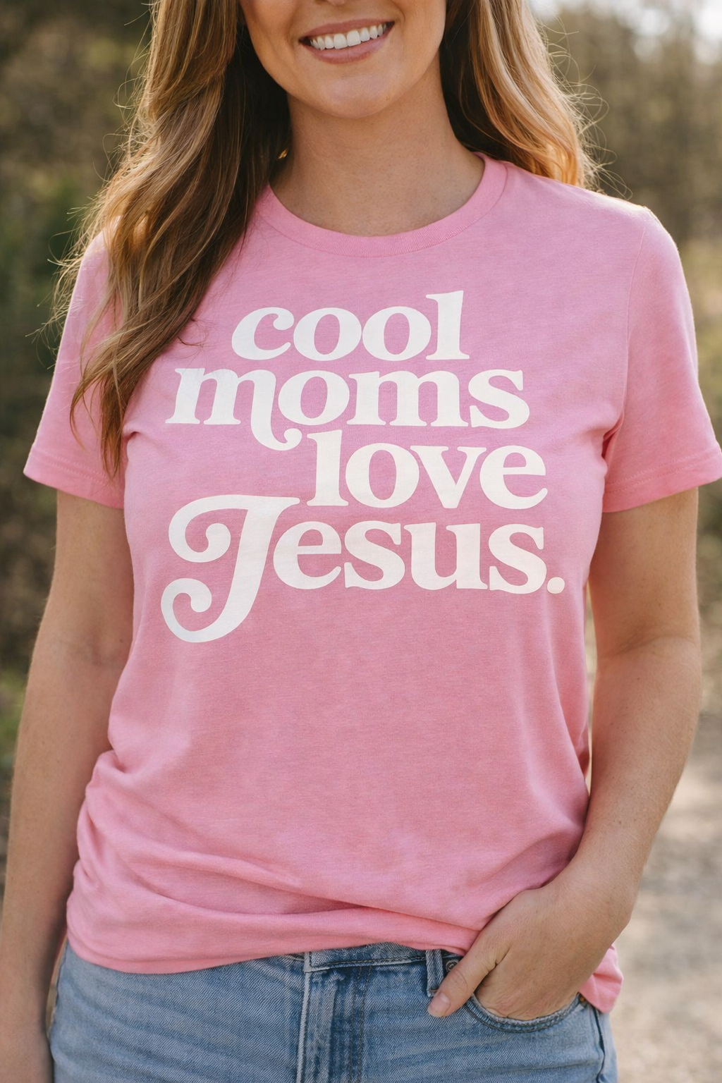 Cool Moms love Jesus Tee