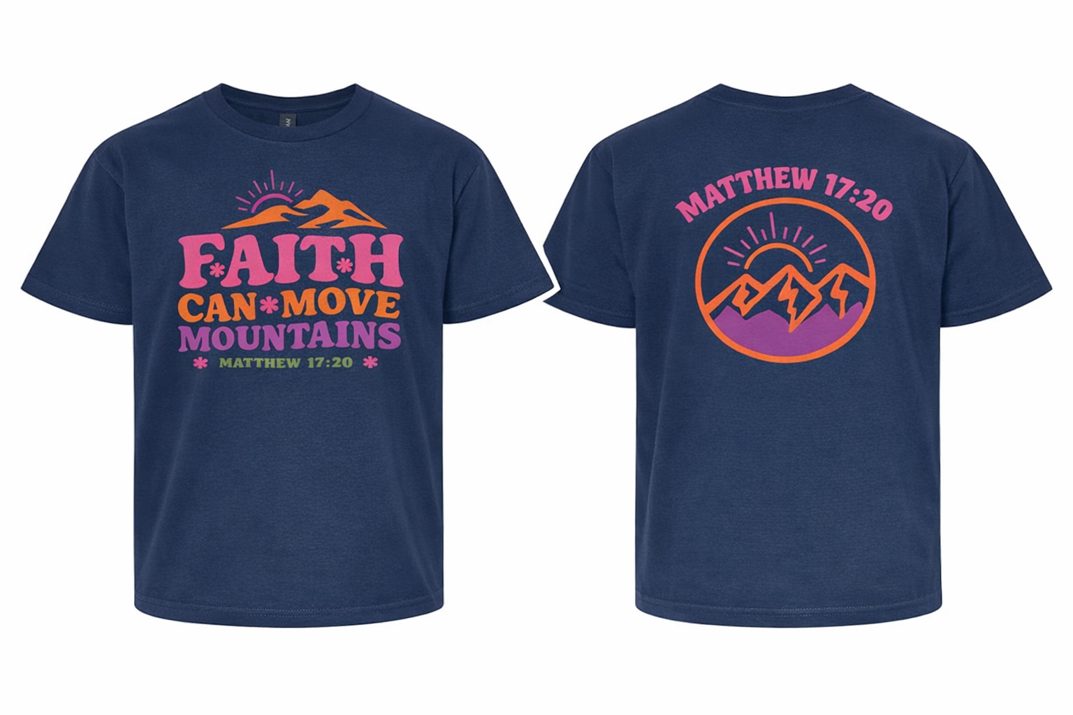 Faith Can Move Mountains Tee
