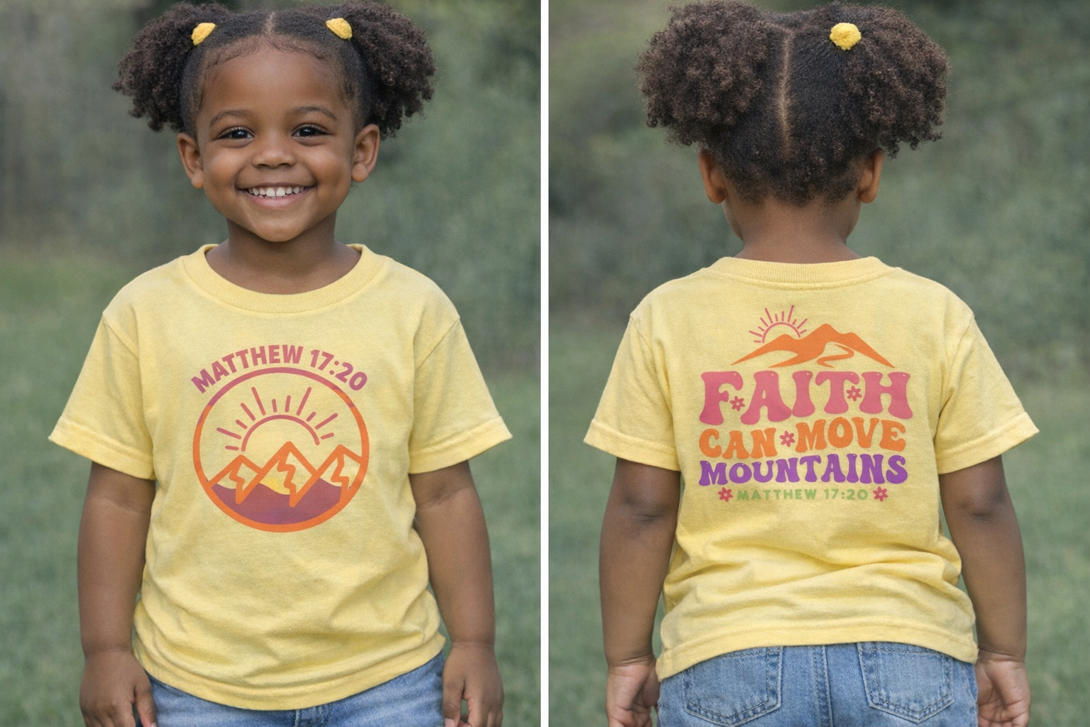 Faith Can Move Mountains Tee