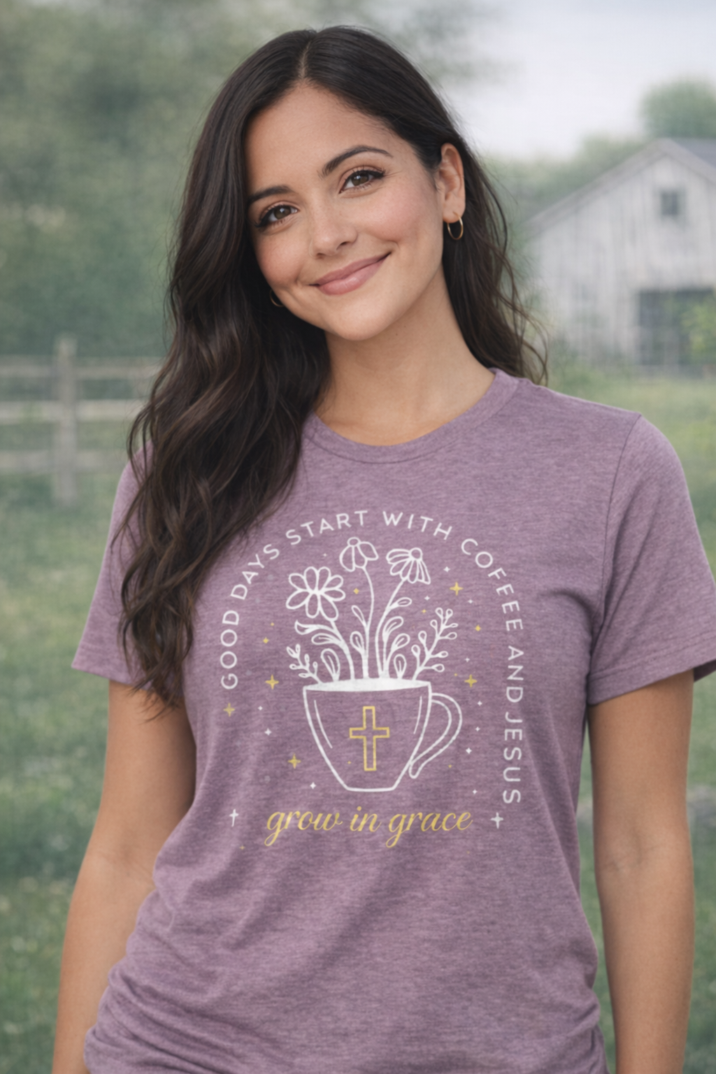 Good Days start with Jesus Tee
