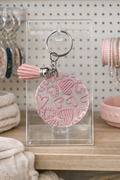 Hearts Keychain