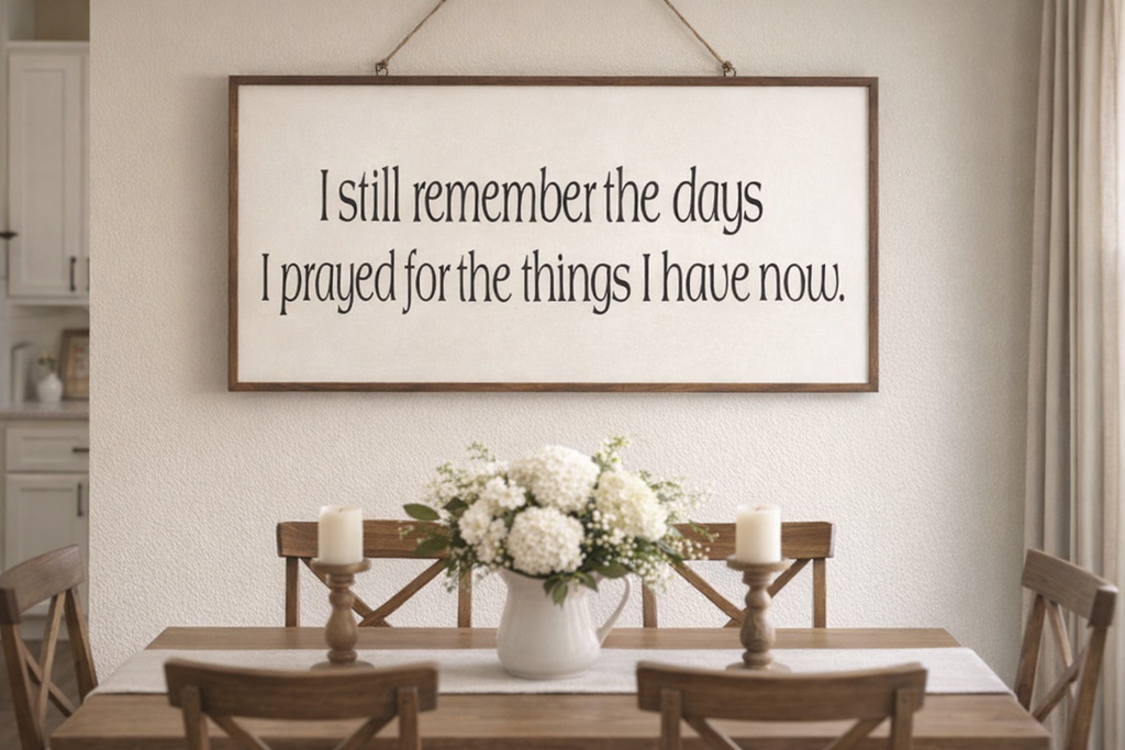I still remember the days sign