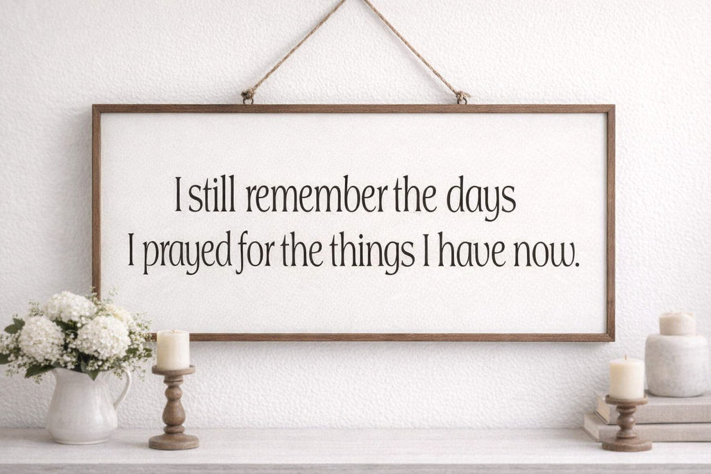 I still remember the days sign