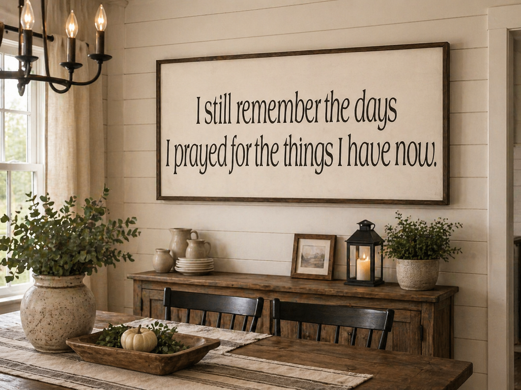I still remember the days sign