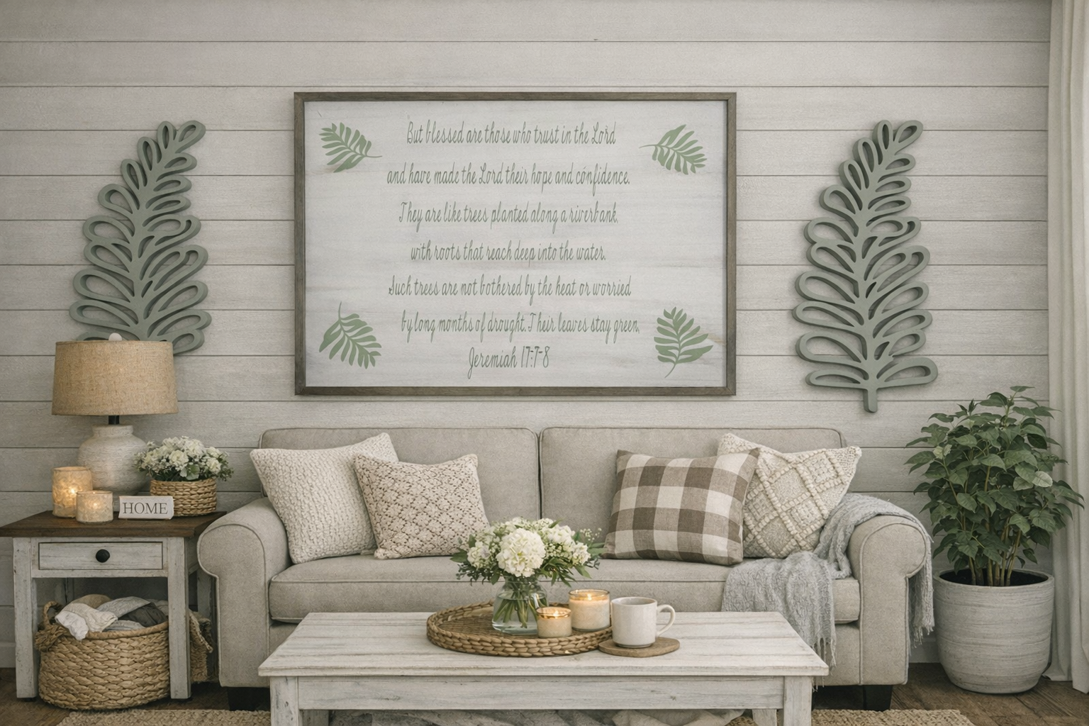 Jeremiah Bible Verse Wall Picture