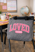 Loved Teacher Tote