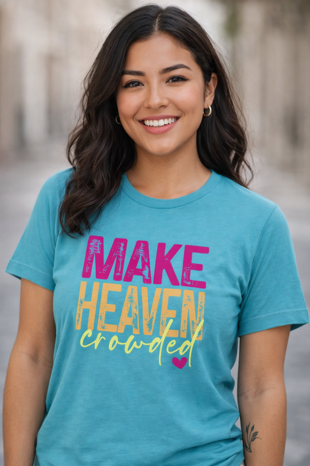 Make Heaven Crowded Tee