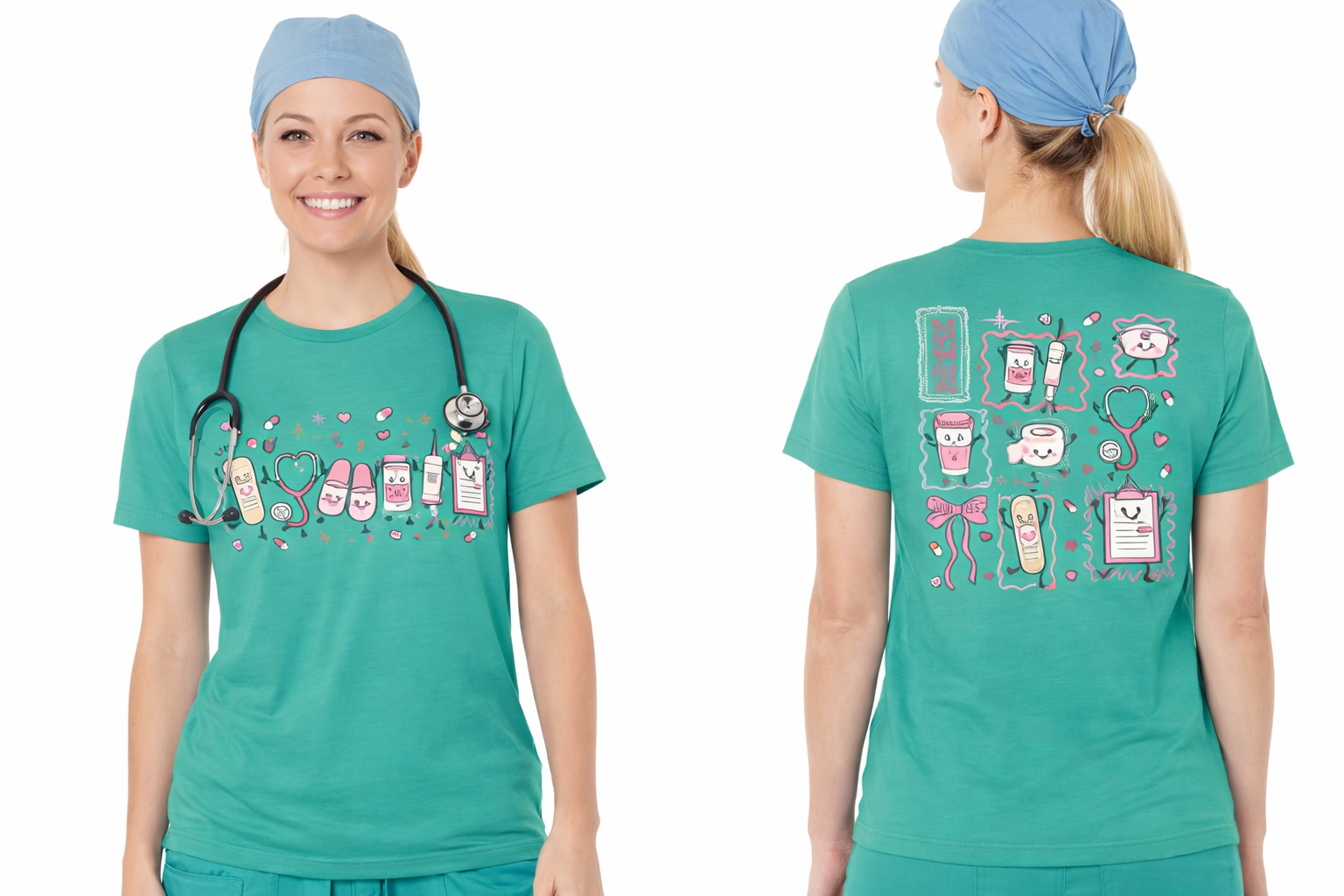 Nurse Tattoo Design Tee