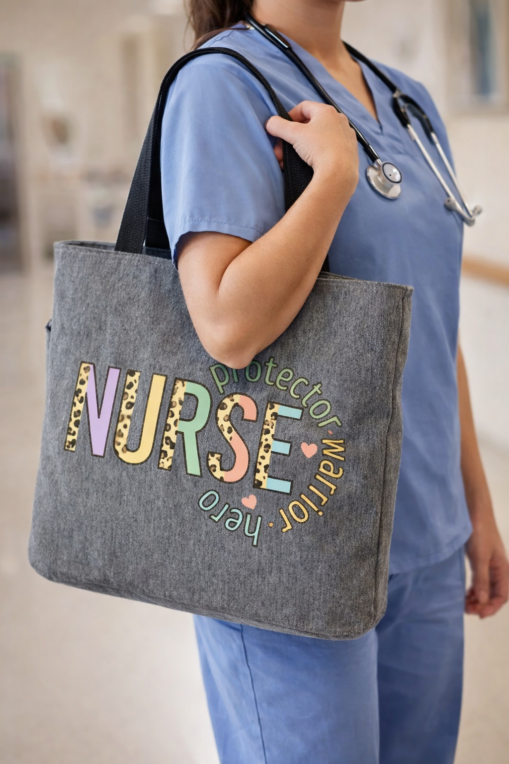 Nurse Protector Warrior Tote