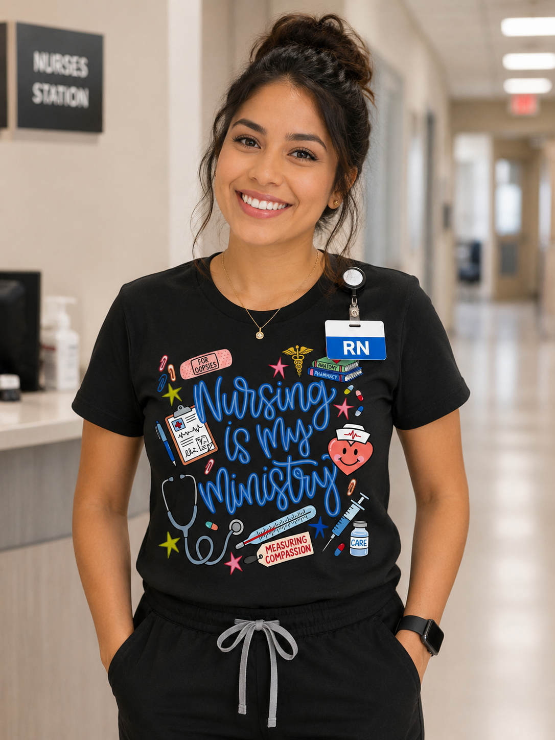 Nursing is my ministry Tee