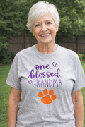 Blessed Clemson Grandma Tee