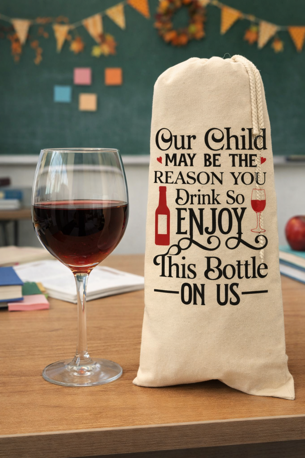 Our Child Wine Bag