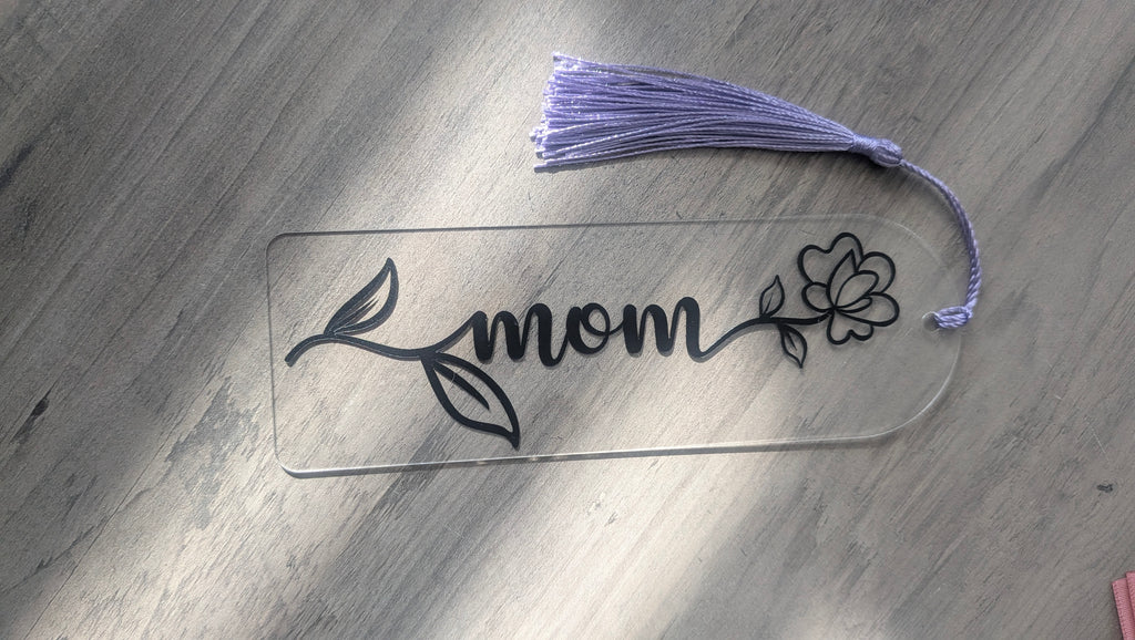 Mom Flower Bookmark