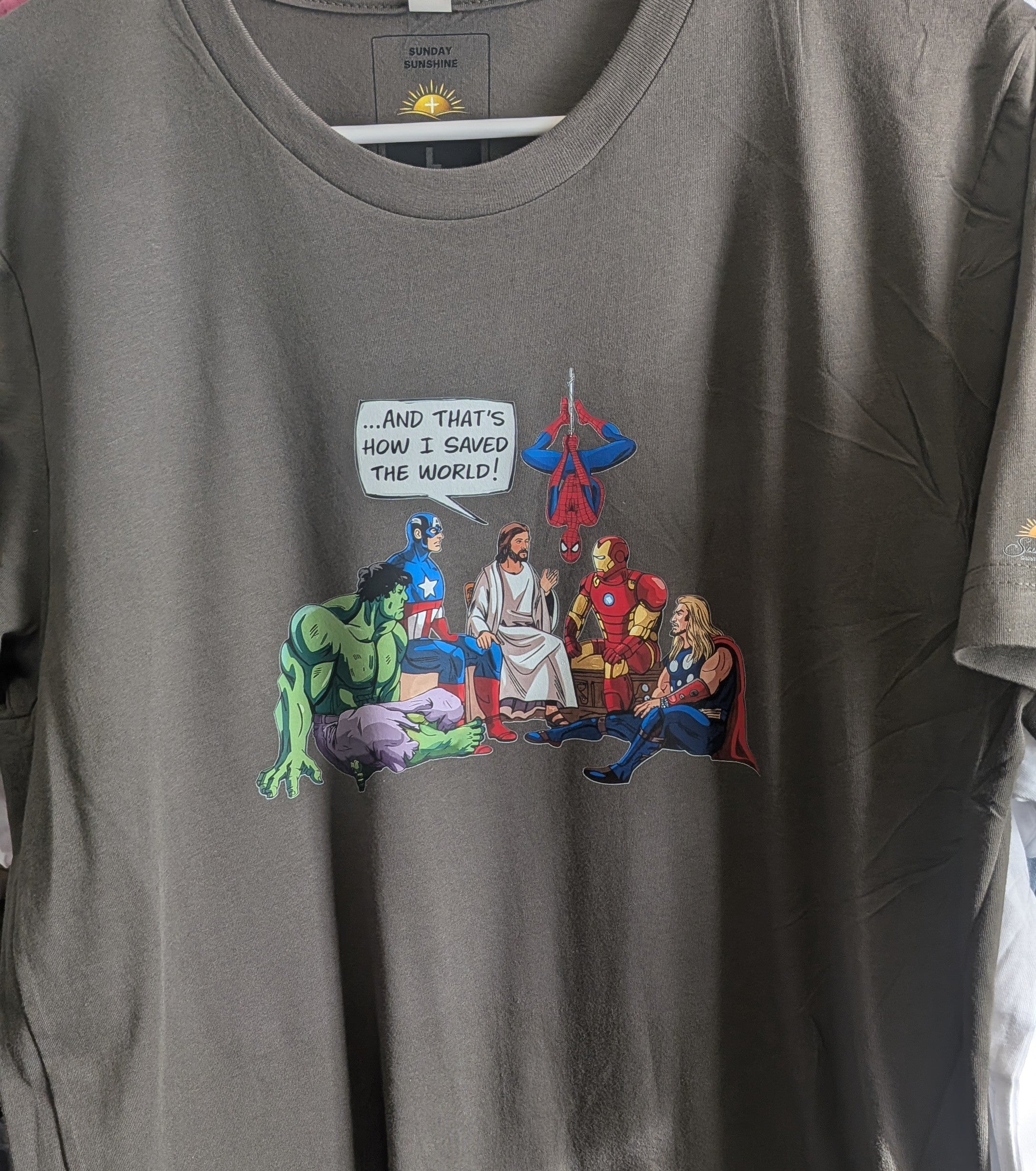Marvel & Jesus Tee
