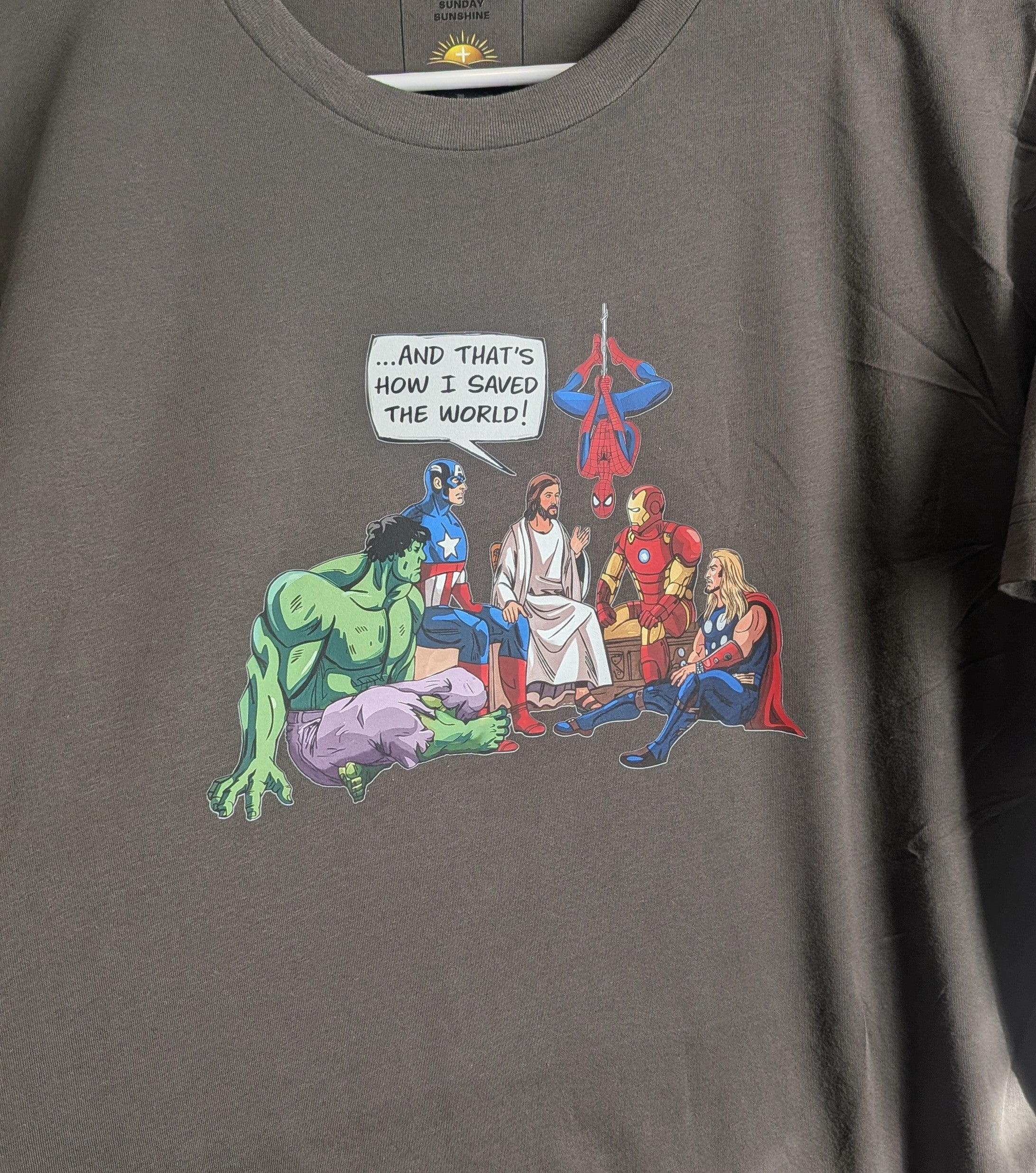 Marvel & Jesus Tee