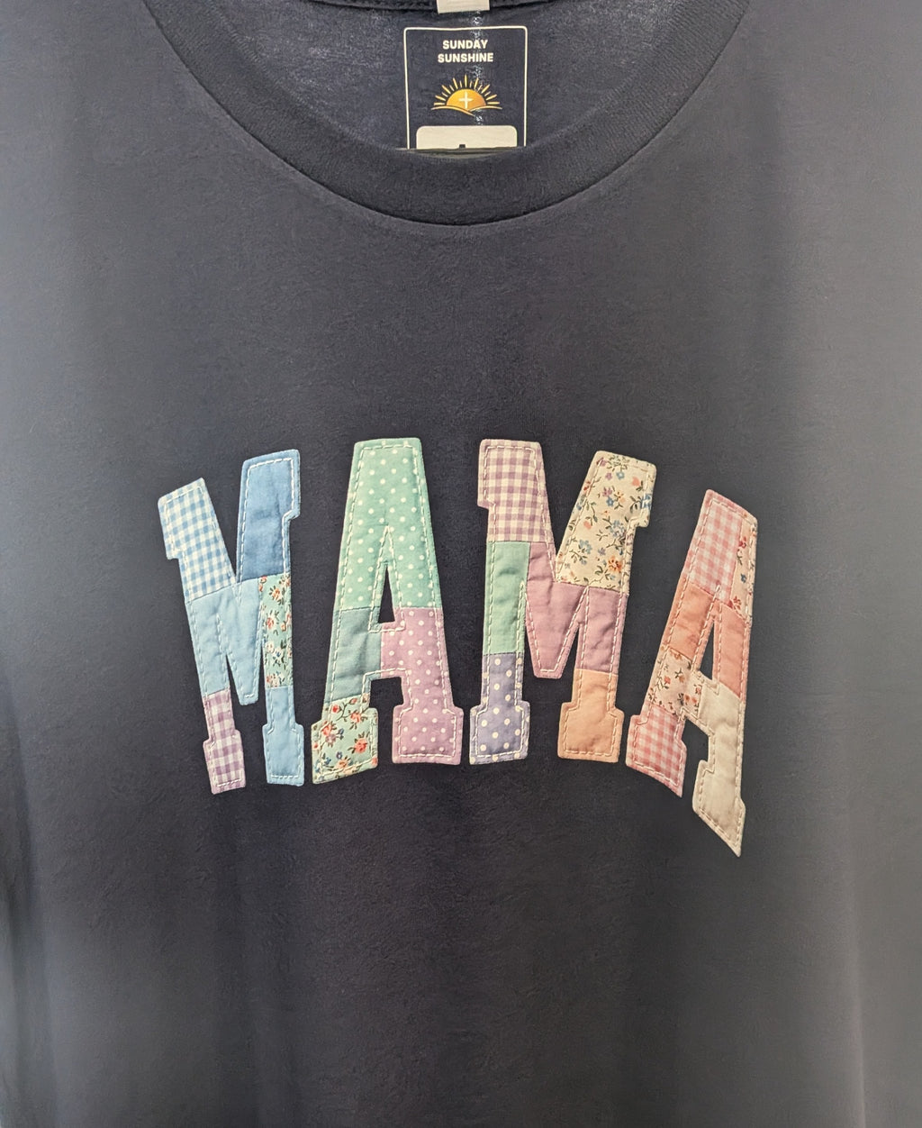 Patchwork MaMa Tee