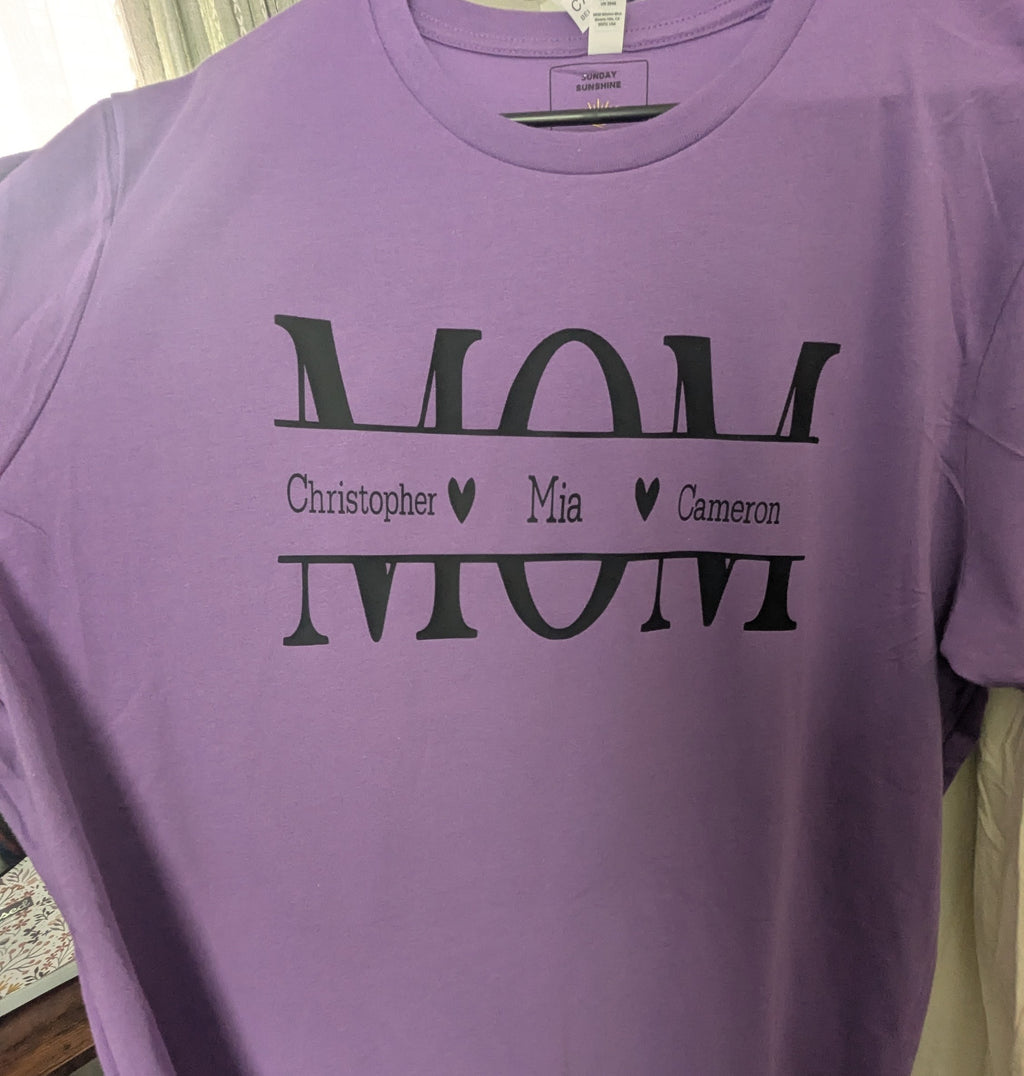Monogram Mom Tee