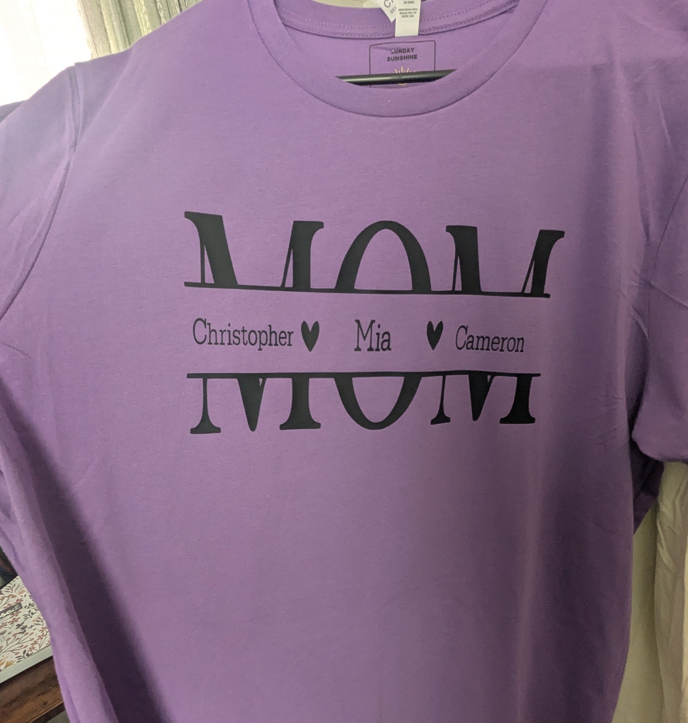 Monogram Mom Tee