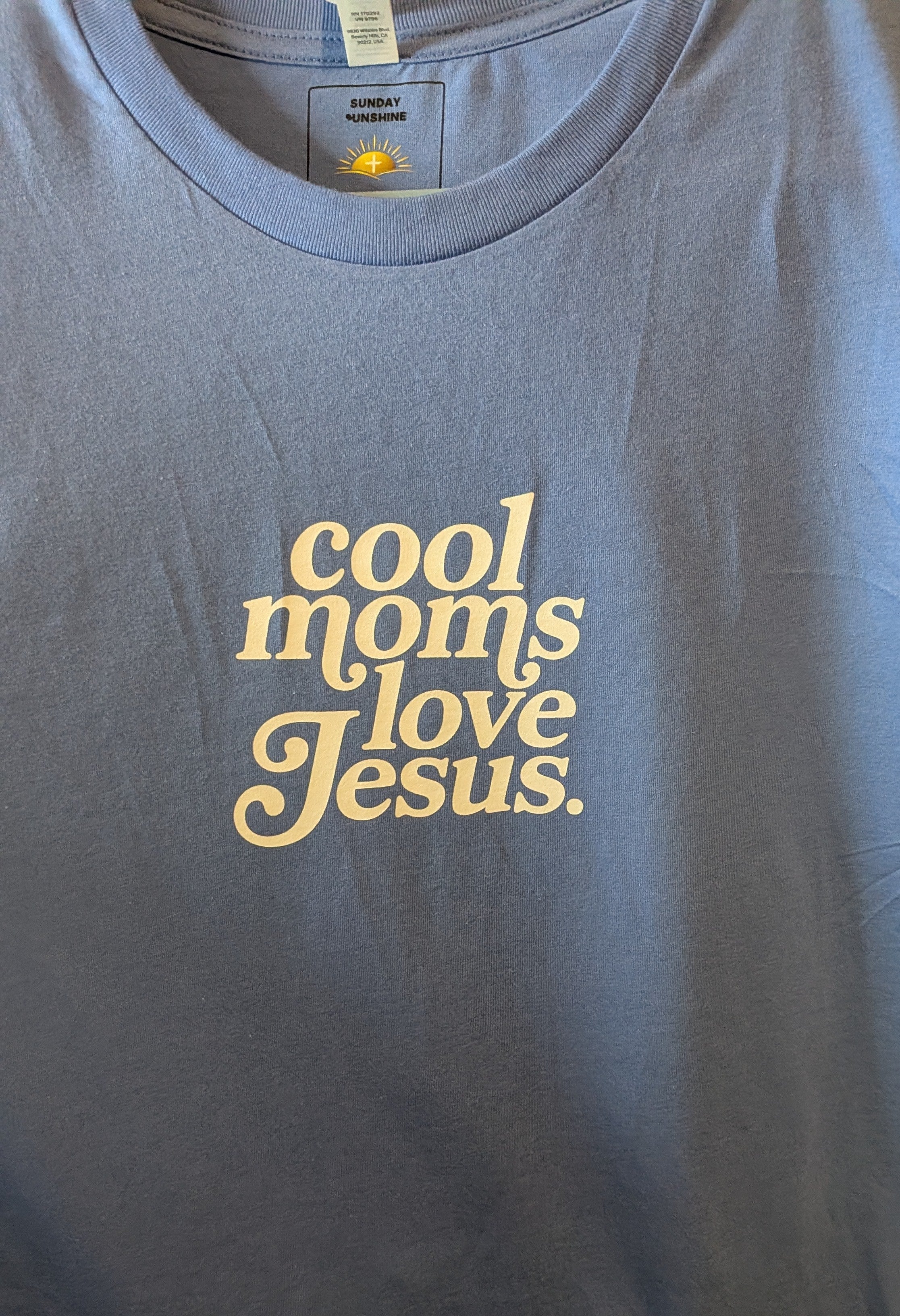 Cool Moms love Jesus Tee