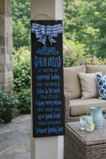 Patio Rules Sign