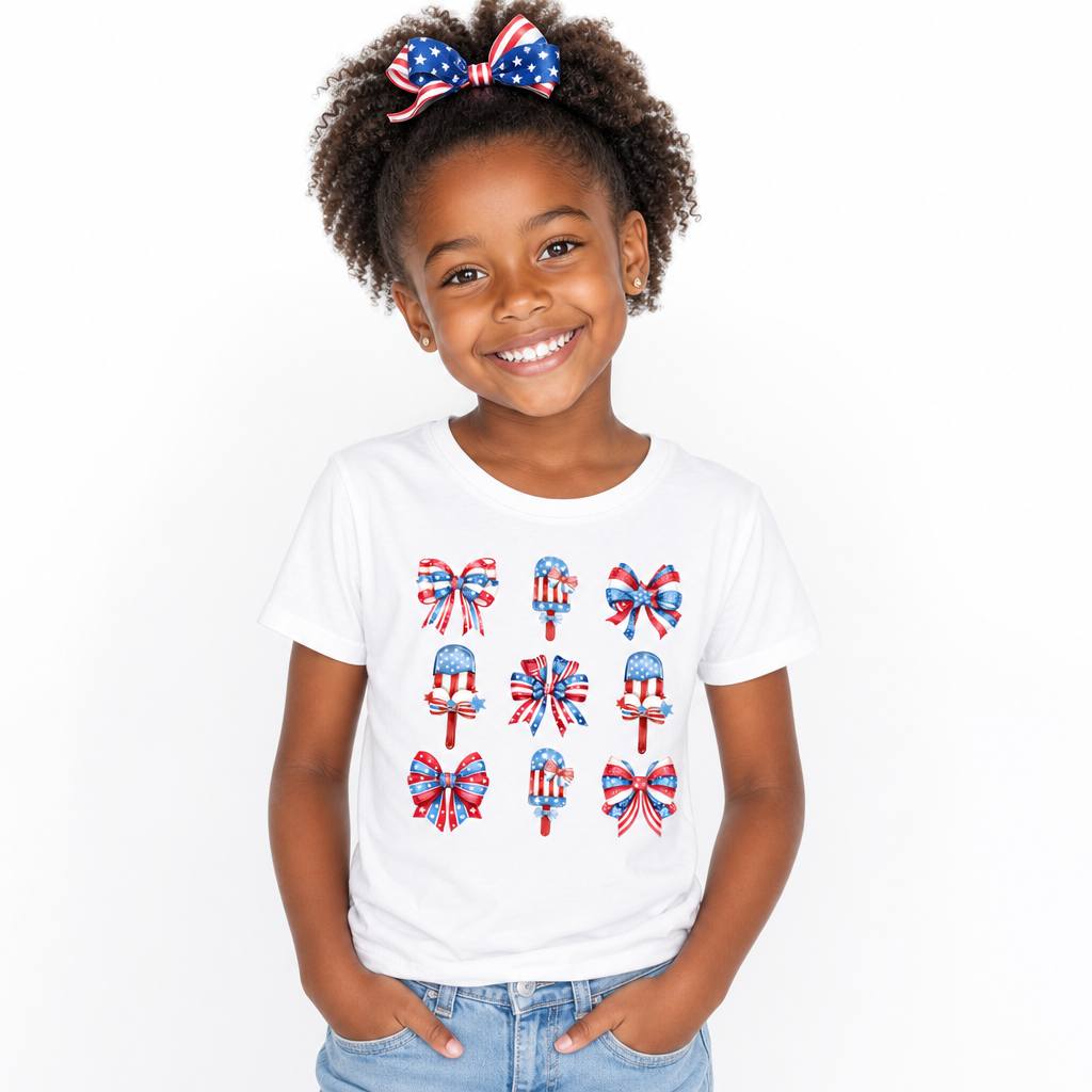 Popsicles and Bows Tee
