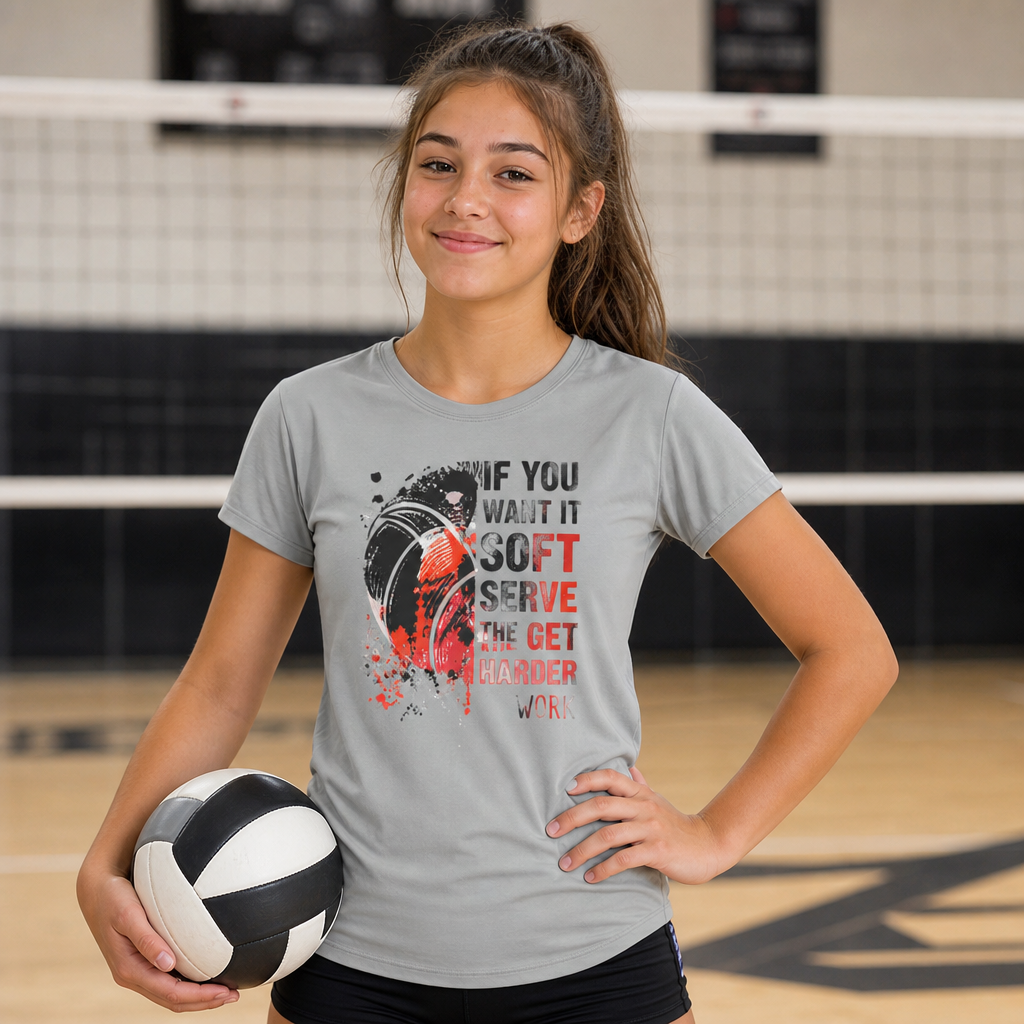 Soft Serve Volleyball Tee