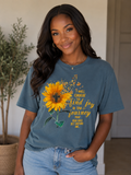 Sunflower Journey Tee