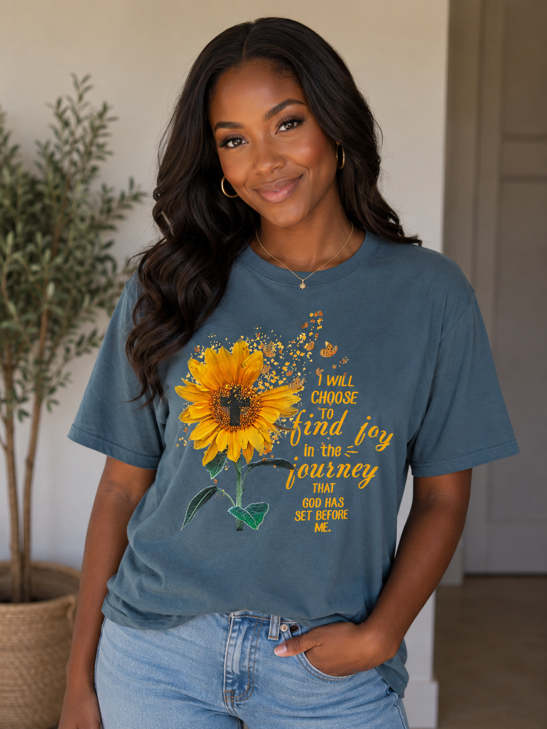 Sunflower Journey Tee
