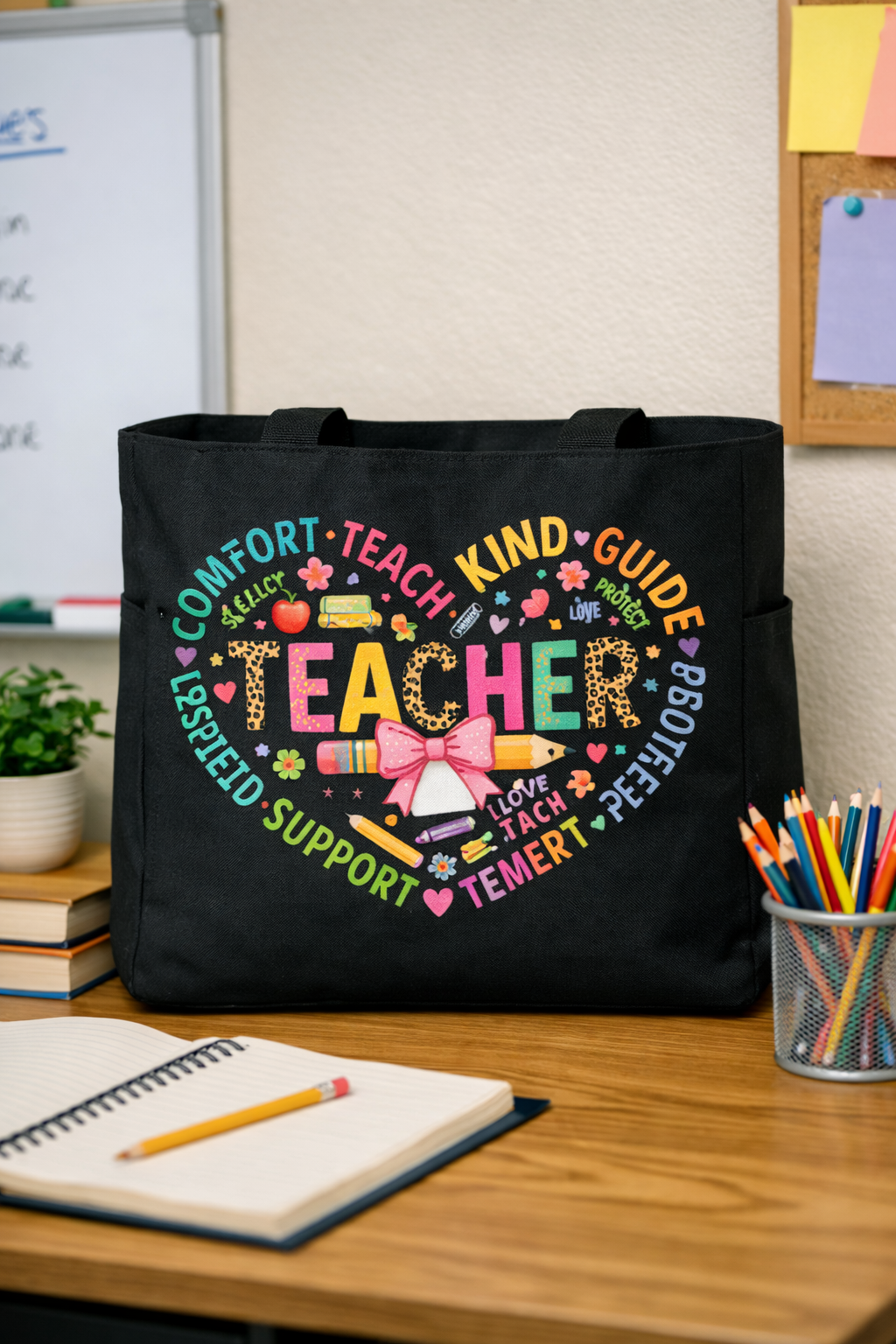 Teacher Words of Affirmation Tote