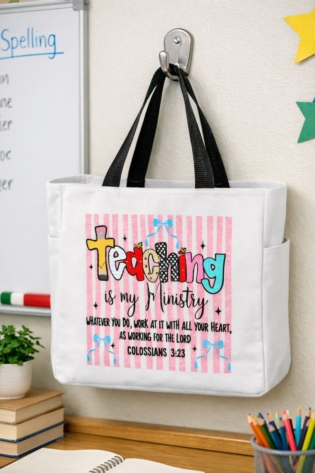 Teaching is my ministry Tote