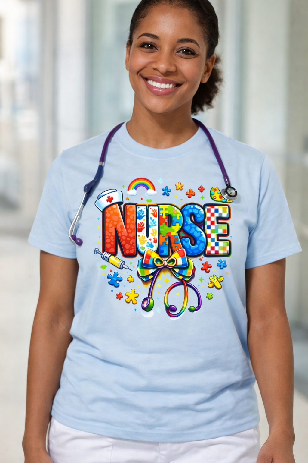 Autism Nurse Tee