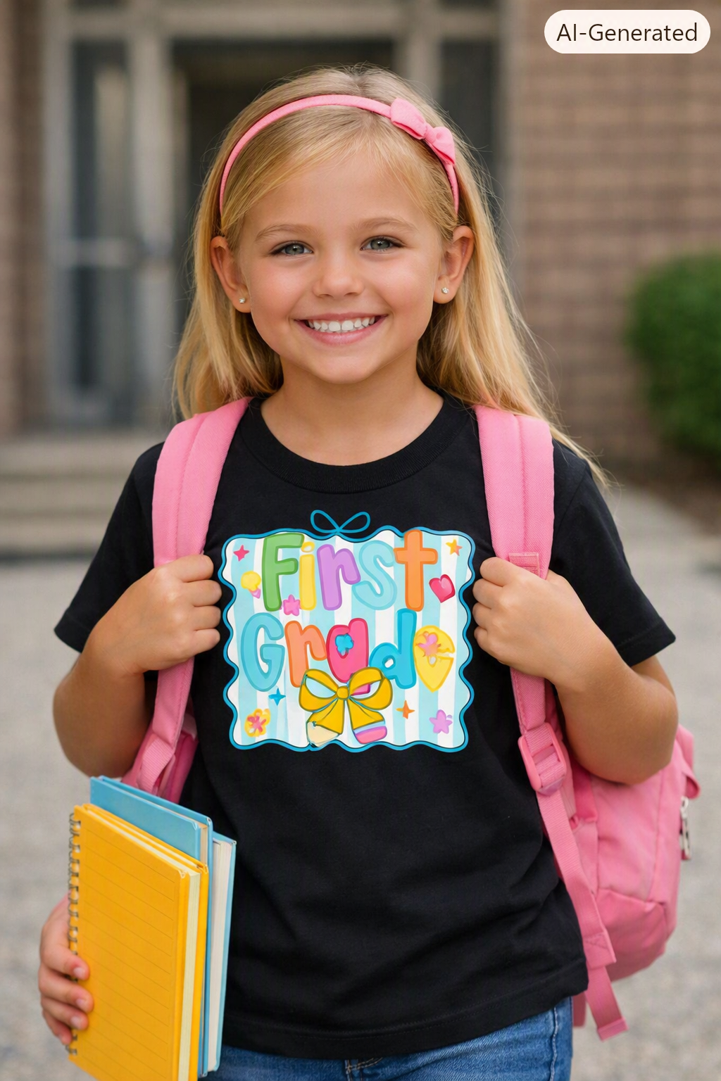 Back to School Stamp Design Tee