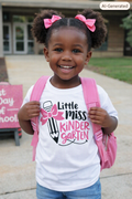 Little Miss Kindergarten Tee