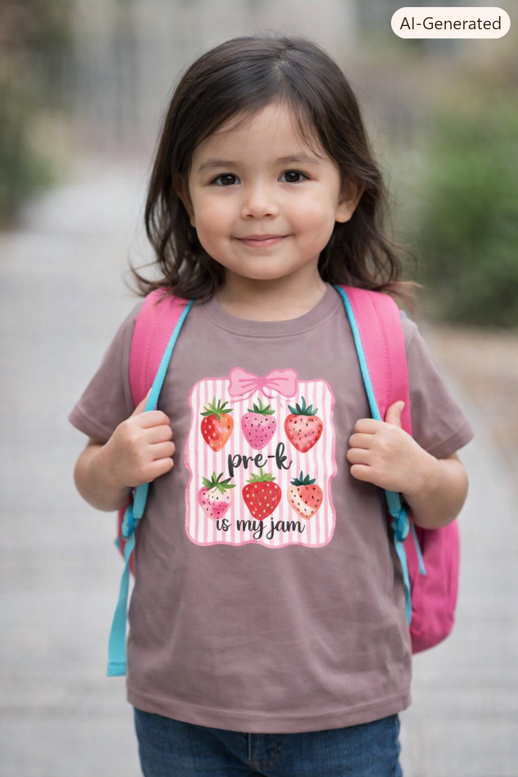 Back to school is my Jam Strawberry Tee