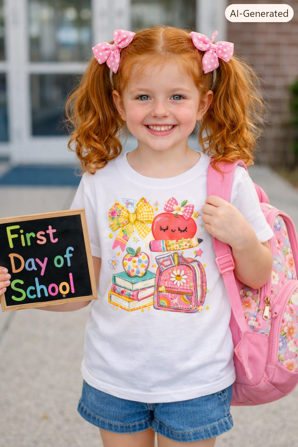 Back to School Tattoo Design Tee