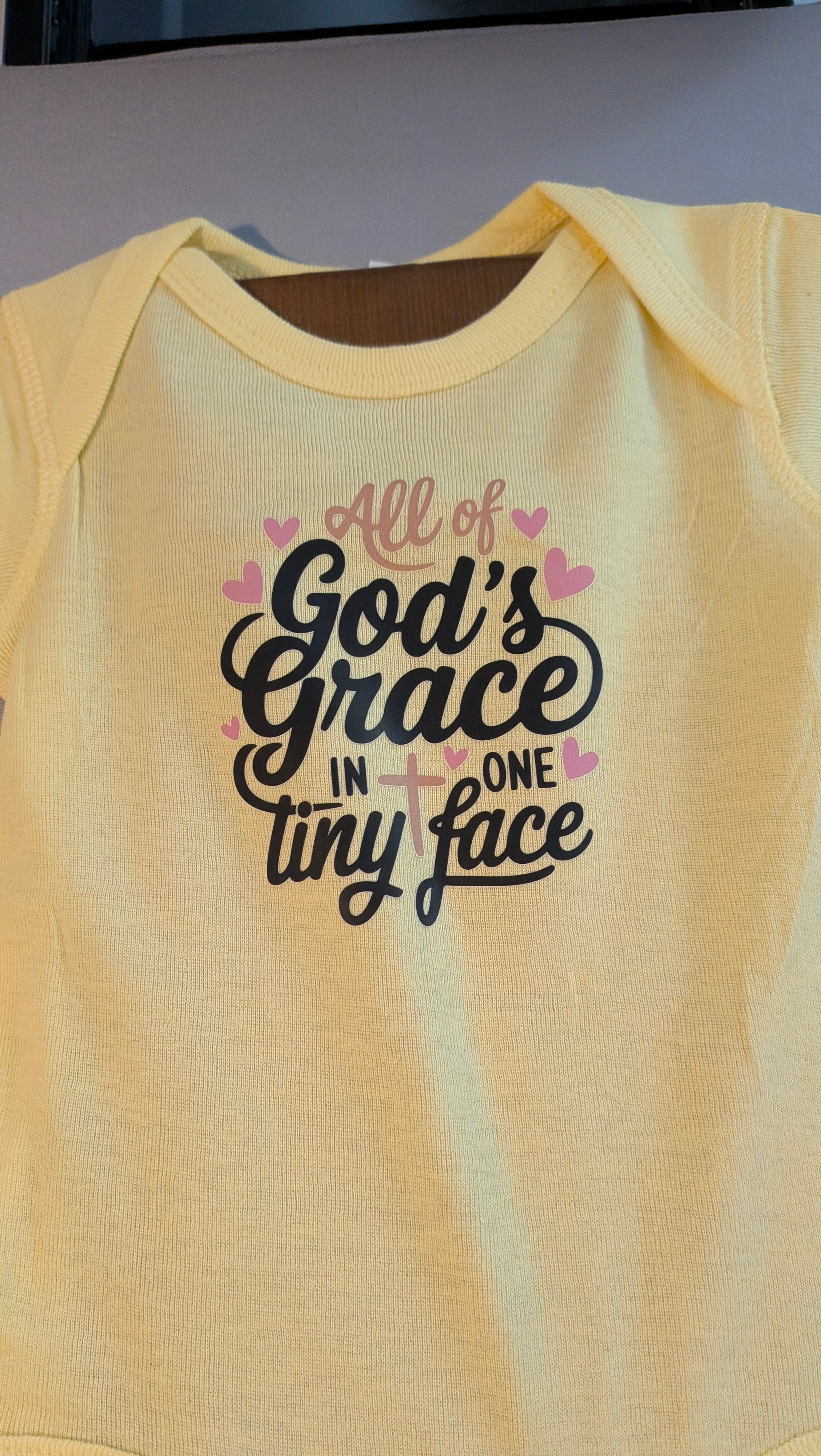 All of God's Grace Onesie