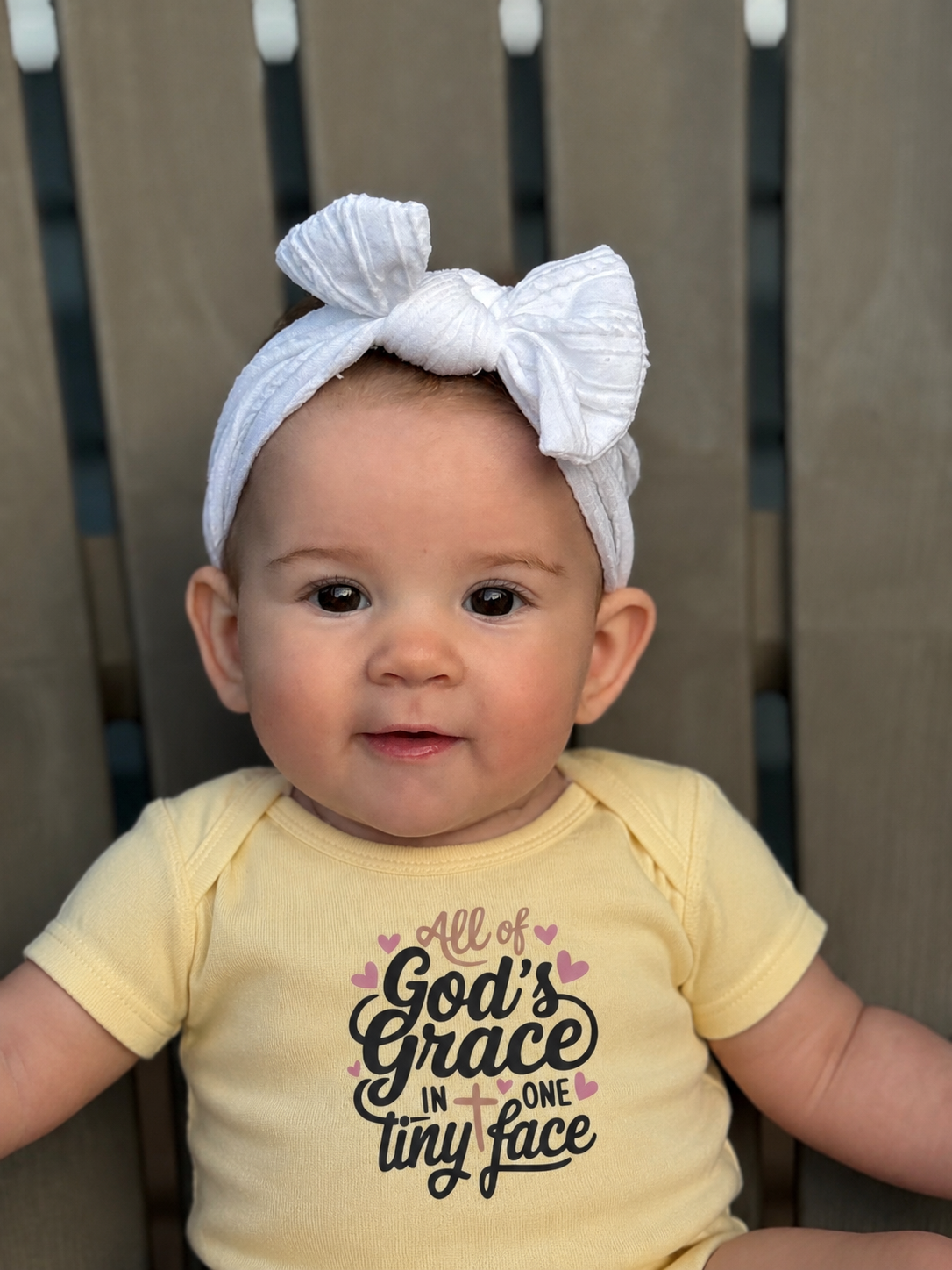 All of God's Grace Onesie