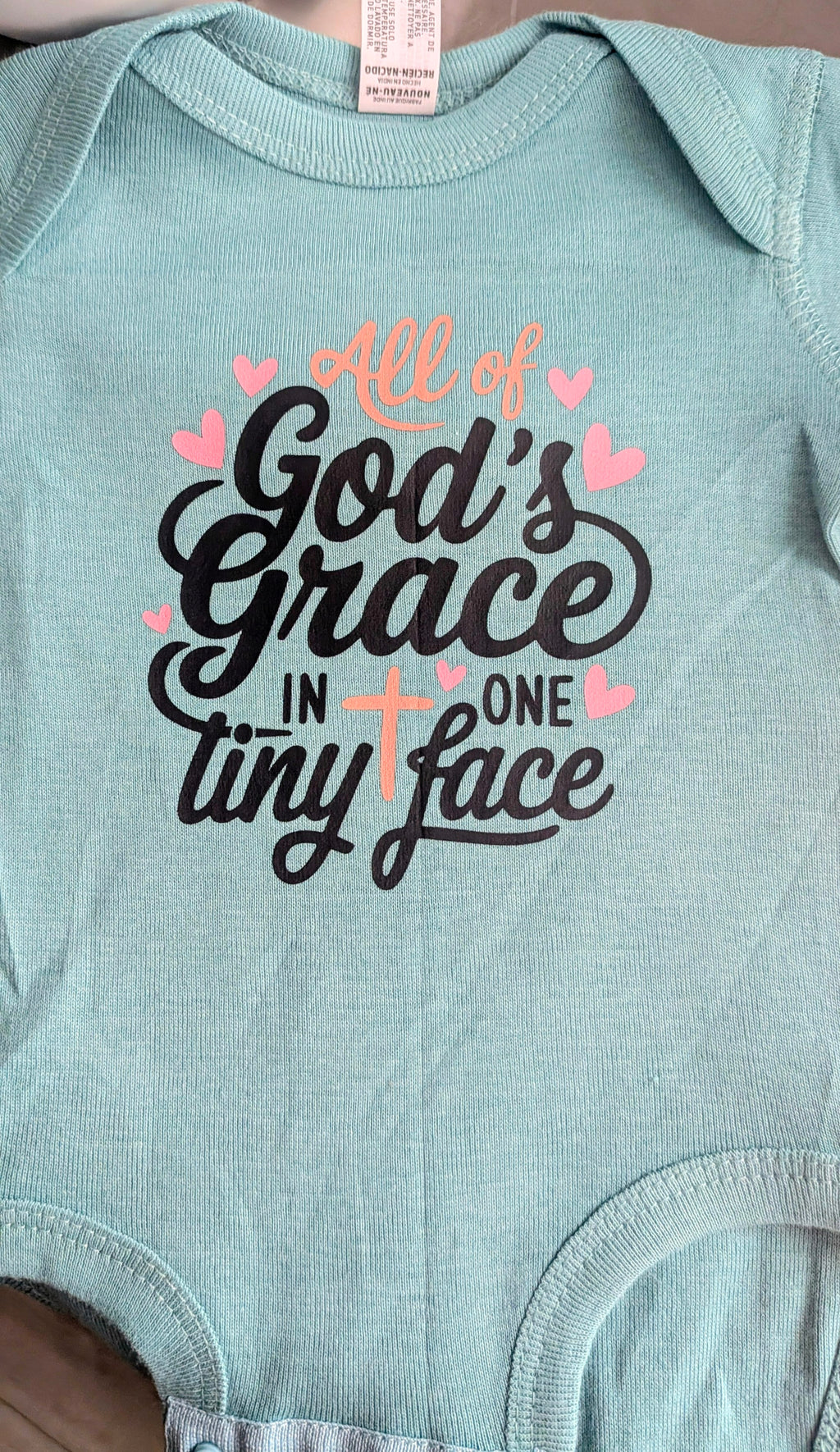 All of God's Grace Onesie